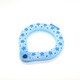 SUO RING for dogs star 28°ICE ボタン付 アクアブルー SB