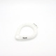 SUO RING for dogs star 28°ICE ボタン付 ピュアホワイト XSB