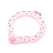 SUO RING for dogs star 28°ICE ボタン付 リフレクター ピンク(リフレクター) LB