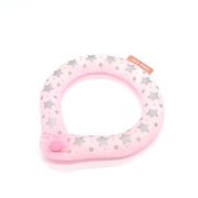 SUO RING for dogs star 28°ICE ボタン付 リフレクター ピンク(リフレクター) MB