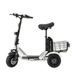 Sun Emperor SUNRIN 電動バイク 特定小型原付（免許不要） ホワイト SE-SUNRIN-JP HW