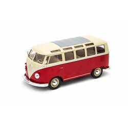 WE22095SGR 1/24 フォルクスワーゲン T1 バス 1963 レッド [ダイキャストミニカー]