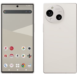 AQUOS R10 カシミヤホワイト SH-51F [スマートフォン]