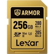 ARMOR DOLD SDXC UHS-IIカード 256GB V60 最大読込速度280MB/s 最大書込速度205MB/s 制限付無期限保証 LSDAMGL256G-RNNNJ