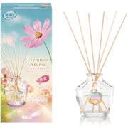 限定 お部屋の消臭力 プレミアムアロマ スティック 本体 ピュアコスモス フローラルブーケの香り 65ml [消臭剤 芳香剤 ルームフレグランス リードディフューザー 部屋用 玄関用 リビング用]
