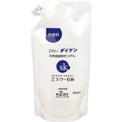 ヱスケーダイケン 無香料 つめかえ用 500ml [台所用液体せっけん]