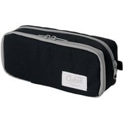ペンケース CUBIX ラウンドジップ ボックス・カラードN ブラック 106214-15