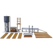 NA-103 Nスケール 未塗装ストラクチャーキット 給水タンクポンプ小屋 組立キット [鉄道模型用品]