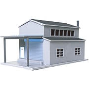 NA-105 Nスケール 未塗装ストラクチャーキット 工場 組立キット [鉄道模型用品]