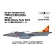 FABD72069 1/72 デカール AV-8B ハリアーII プラス VMA-223 ブルドッグス WP 223チェリー・ポイント海兵隊航空基地 2025年 [プラモデル用品]
