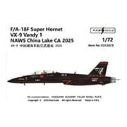 FABD72073 1/72 デカール F/A-18F スーパーホーネット VX-9 ヴァンディ 1チャイナレイク海軍兵器センター 2025年 [プラモデル用品]