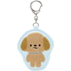 ZKH1 [さがら刺繍キーホルダー TOYPOODLE]