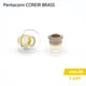 Pentaconn COREIR-BRASS イヤーピース Mサイズ 1ペア PTM01-M-1P