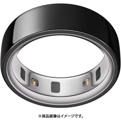 スマートリング Oura Ring 4（オーラリング 4） 最大8日バッテリー 軽量・薄型デザイン 睡眠分析 ブラック US 6号 JZ90-54144-06