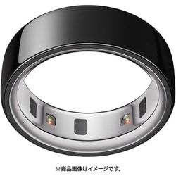 スマートリング Oura Ring 4（オーラリング 4） 最大8日バッテリー 軽量・薄型デザイン 睡眠分析 ブラック US 12号 JZ90-54144-12