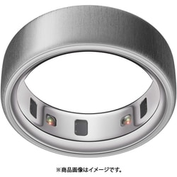スマートリング Oura Ring 4（オーラリング 4） 最大8日バッテリー 軽量・薄型デザイン 睡眠分析 ブラッシュドシルバー US 12号 JZ90-54220-12
