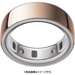 スマートリング Oura Ring 4（オーラリング 4） 最大8日バッテリー 軽量・薄型デザイン 睡眠分析 ローズゴールド US 13号 JZ90-54219-13