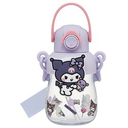 ラバーマスコット付ストローボトル クロミ 大好きな日々 PRMC7ST