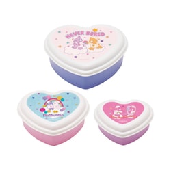 抗菌シール容器 3P ハート Care Bears SHTS3AG