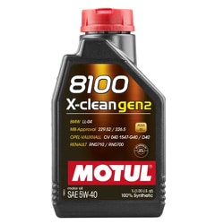 8100 X-CLEAN GEN2 （8100 X-クリーン） 5W40 1L 1060190