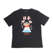 22863308 クレヨンしんちゃん 富士山 Tシャツ BLACK L