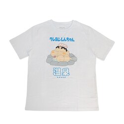 22863310 クレヨンしんちゃん 温泉 Tシャツ WHITE 3L