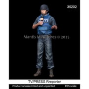 Man35202 1/35 現用 TV/報道レポーター [組立式プラスチックモデル]