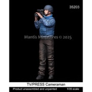 Man35203 1/35 現用 TV/報道カメラマン [組立式プラスチックモデル]