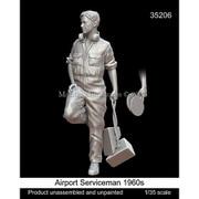 Man35206 1/35 現用 空港作業員 1960年代 [組立式プラスチックモデル]