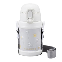 水筒450ml スヌーピー ストロー付ステンレスボトル SBR-450S