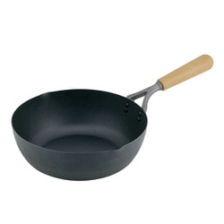いため鍋 24cm IH対応 鉄製 ファイバーエンボス 日本製 47023