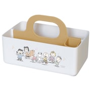 収納ボックス ミニモッテケース スヌーピー 小物入れ 幅20.7×奥行12.5×高さ13.5cm ベージュ