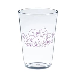 コップ 450ml すみっコぐらし プラスチック 水彩フラワー