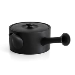 急須 460ml ロクサン tokoname 平型 ブラック 747008