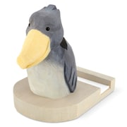 スマホスタンド フィーカ 動物 木彫り ハシビロコウ KH-61382
