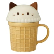マグカップ 200ml アニマルアイスマグ 陶器 ネコ MG-35303