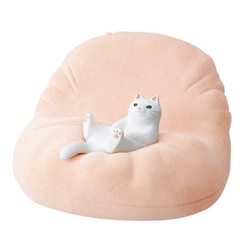 スマホスタンド ネコ くつろぎねこスマホスタンド くつろぎねこ シロ SN-35741