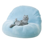 スマホスタンド ネコ くつろぎねこスマホスタンド くつろぎねこ サバトラ SN-35743