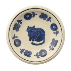 プレート 16cm fika フィーカ 陶器 ネイビー TW-35923