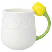 マグカップ 250ml チューリップマグ 陶器 イエロー MG-90832