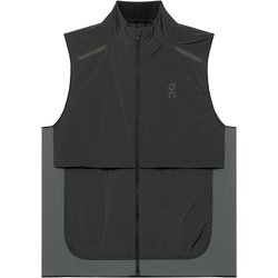 ウェザーベスト メンズ ランニングウェア ベスト ブラック/イクリプス XSサイズ 1MF30190106