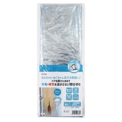 間仕切り のれん ペット用 冷気 遮断保温 猫 犬 透明 LMT-10P