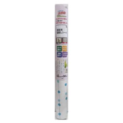浴室目隠しシート 46×90cm 目隠し シート 浴室 ブルー YMS-4608