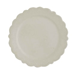 プレート 19cm シャルドネ 磁器 ホワイト 20835