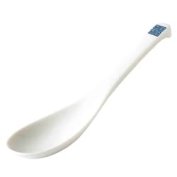 レンゲ 16cm レトロ中華 ナルト 磁器 青 22520