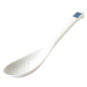 レンゲ 16cm レトロ中華 ナルト 磁器 青 22520