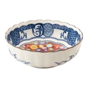 小鉢 14cm 4.5寸 ボウル 藍染小紋 磁器 花小紋 22844