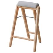 スツール 折りたたみ 高さ64cm ハイスツール ティット ナチュラル TITTO-HF(NA)
