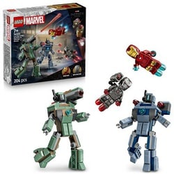 76320 LEGO（レゴ） スーパー・ヒーローズ MARVEL（マーベル） アイアンマン&ウォーマシン vs. ハンマードローン [ブロック玩具]