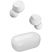 完全ワイヤレスイヤホン Bluetooth対応 ビーンズ型 AAC 防水 IPX4 コンパクト ホワイト BL-142